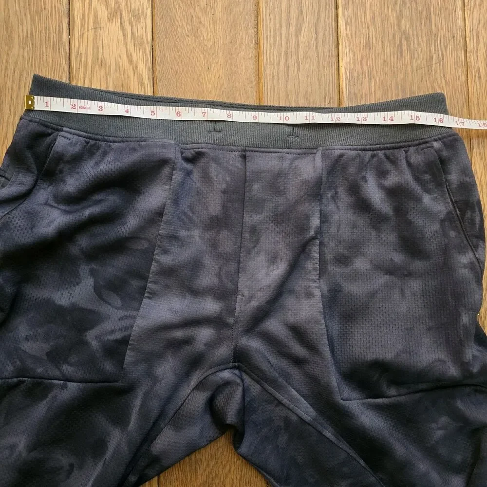 Lululemon Men's XL Textured Tech Pants Tapered Drawstring Running Training